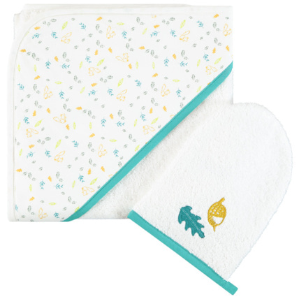 Avis Cape de bain et gant de toilette Poetic nature Prémaman 1
