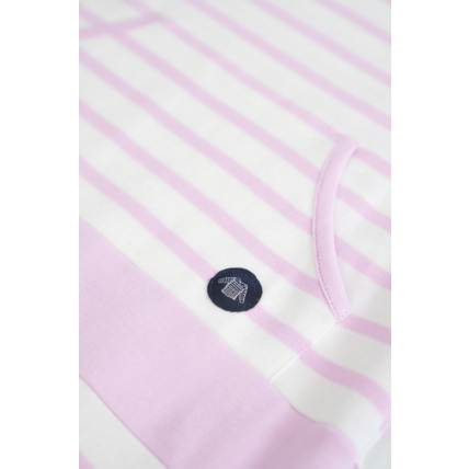 Avis Robe "Balancelle" KIDS - coton épais - Milk/Mauve Rose ARMOR-LUX 3