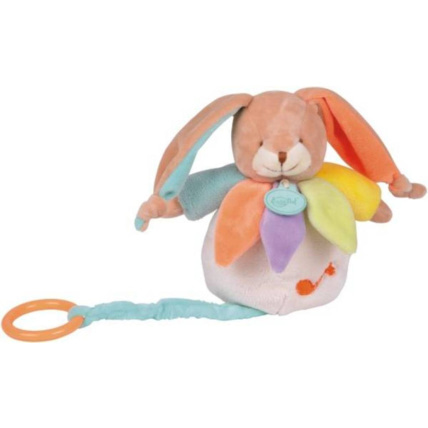 Avis Peluche Musicale Lapin Arc-en-ciel / Ours Oscar BABYNAT 1