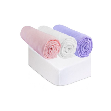 Avis Lots de 3 draps-housses 60x120 + 2 alèses EASY DORT 1