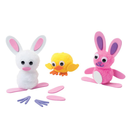 Avis Kit de création 3 animaux pompons Oxybul 1