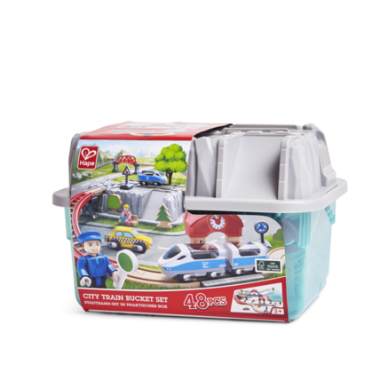 Avis Coffret train de la ville 2 en 1 HAPE 1