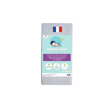 Avis Matelas berceau bébé ou lit bébé en bambou 40x80 EASY DORT 1