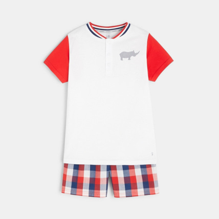 Avis Pyjama d'été rouge garçon OKAIDI 1
