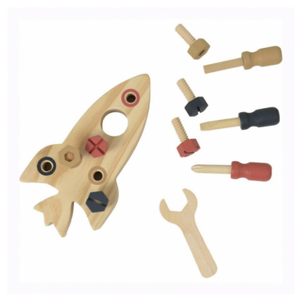 Avis Fusée à assembler en bois EGMONT TOYS 1
