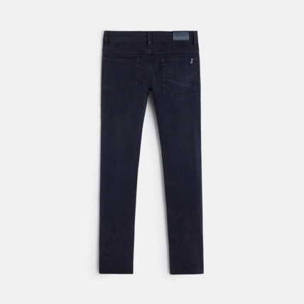 Avis Pantalon en toile bi-stretch bleu garçon OKAIDI 3