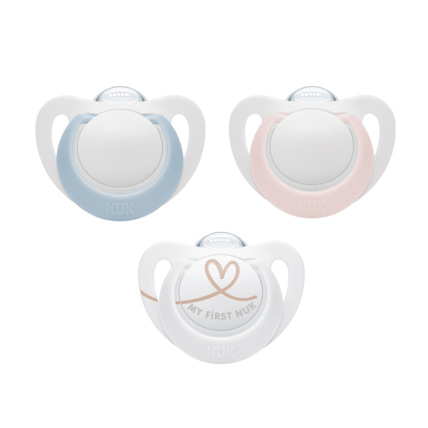 Avis Lot de 2 sucettes silicone Starlight NUK 1