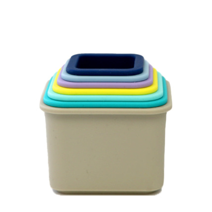 Avis Jouets à empiler en silicone - Stäck Bblüv 4