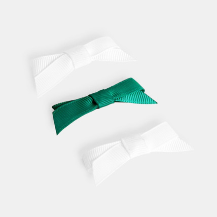 Avis Barrettes chics vert fille OKAIDI 1