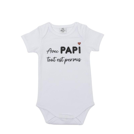 Avis Body manches courtes Avec Papi BB AND CO 1