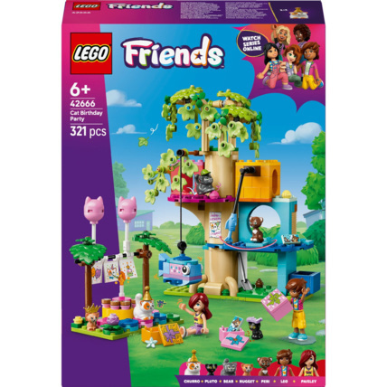 Avis La fête d'anniversaire et l'arbre à chats Friends LEGO 1