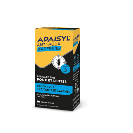 Avis Anti-poux xpress 15' Apaisyl Poux Procter & Gamble Health 1