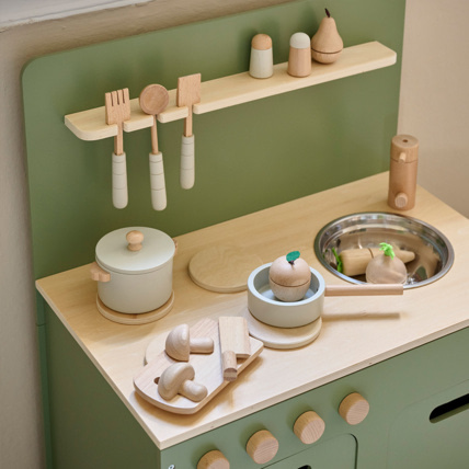 Avis Cuisine enfant en bois 13 accessoires Petite Amélie 6