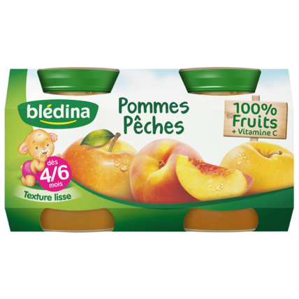 Avis Pot Pommes Pêches 4x130g Blédina 1