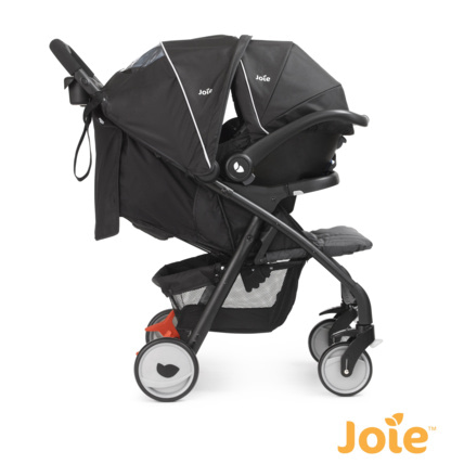 JOIE Chrome 2en1 - Poussette compacte pliable avec siège auto GEMM - Noir  Shale - Cdiscount Puériculture & Eveil bébé