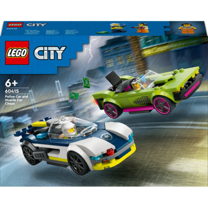 Avis La course-poursuite entre la Voiture de police et la Super voiture City LEGO 1