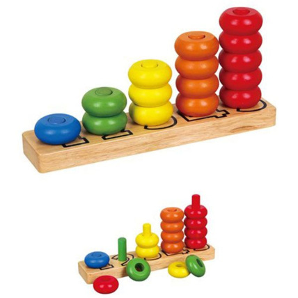 Avis Jeu d'empilage pour apprendre à compter Viga 1