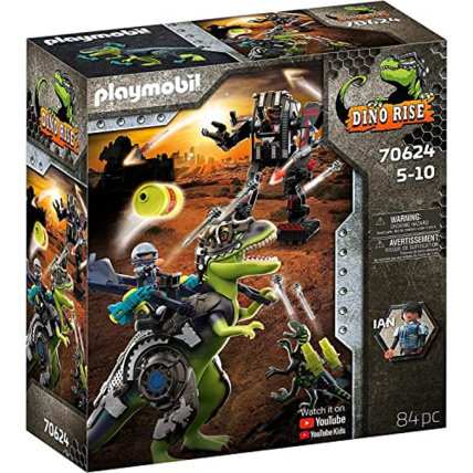 Avis Playmobil Dino Rise - Tyrannosaure et robot géant PLAYMOBIL 1