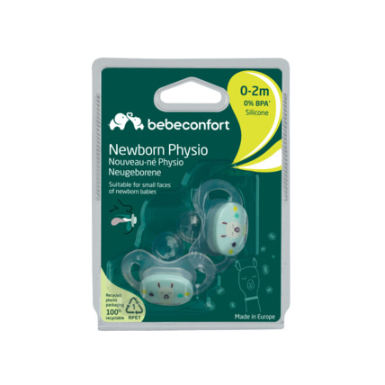 Avis Lot de 2 sucettes en silicone Newborn Physio 0-2 mois Bebeconfort 1