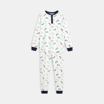 Avis Pyjama jersey imprimé vélo gris garçon OKAIDI 1