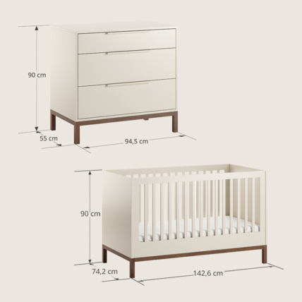 Avis Chambre bébé évolutive 2 éléments Soie Petite Amélie 9