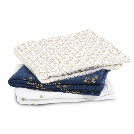 Avis Lot de 3 musy-langes en mousseline de coton ADEN + ANAIS 2