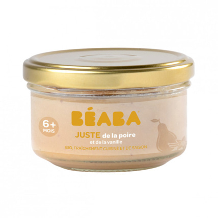 Avis Juste une compote de poire et vanille BÉABA 1