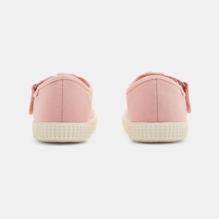 Avis Ballerines toile forme salomé roses fille OKAIDI 4