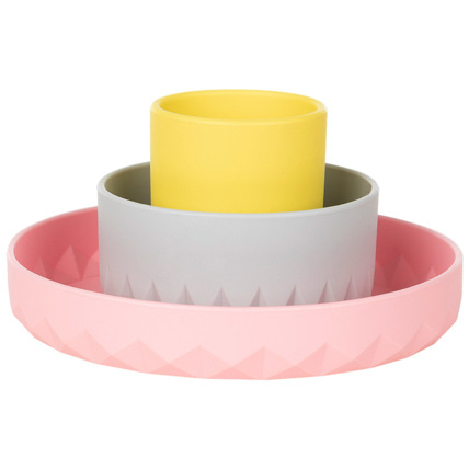 Avis Set repas en silicone Origami - 3 pièces Prémaman 2