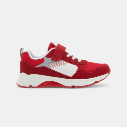 Avis Running dadshoes lacets et scratch rouge garçon OKAIDI 2