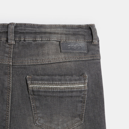 Avis Jean slim hyper stretch gris fille OKAIDI 5
