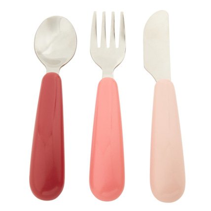 Avis Set de 3 couverts Yummix en métal Prémaman 1