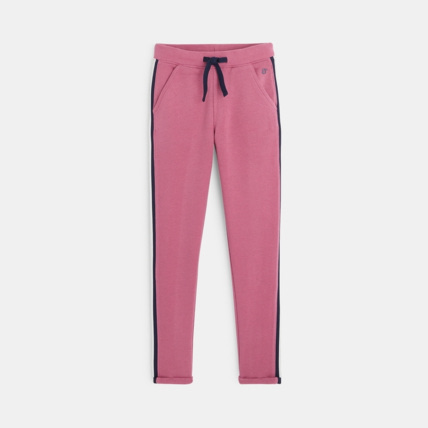 Avis Pantalon de jogging en molleton rose fille OKAIDI 1