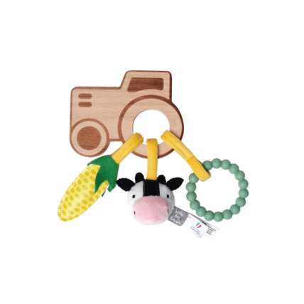 Avis Hochet en bois - Ferme Little Big Friends 1