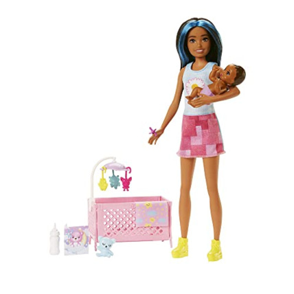 Avis Barbie Skipper Babysitters - baby-sitter avec berceau BARBIE 1