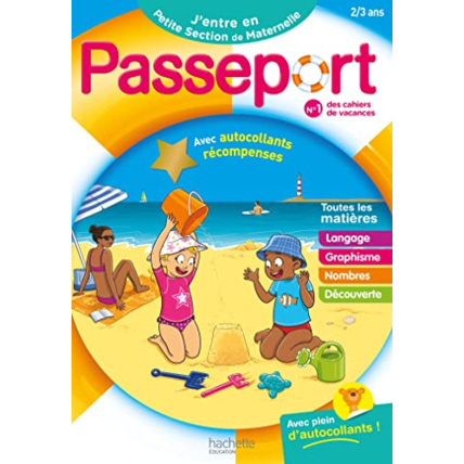 Avis Passeport - J'entre en Petite Section de maternelle 2/3 ans - Cahier de vacances 2023 Hachette Éducation 1