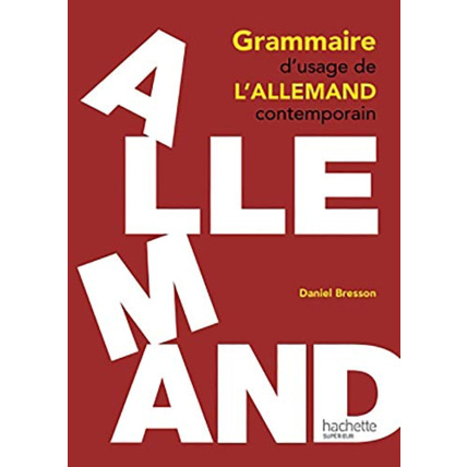 Avis Grammaire d'usage de l'allemand contemporain Hachette Éducation 1
