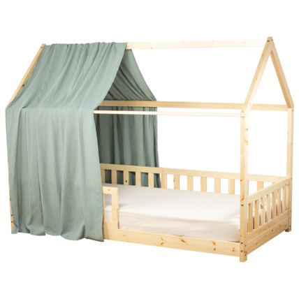 Avis Ciel de Lit Cabane en gaze de coton SOLO Sevira Kids 8