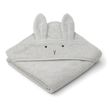 Avis Serviette bébé à capuche Albert - Rabbit dumbo grey LIEWOOD 1