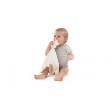 Avis Doudou avec attache-sucette coton bio Sophie la girafe VULLI 2