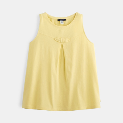 Avis Débardeur fantaisie jaune fille OKAIDI 1