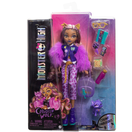 Avis Poupée Clawdeen Wolf Monster High MATTEL 1