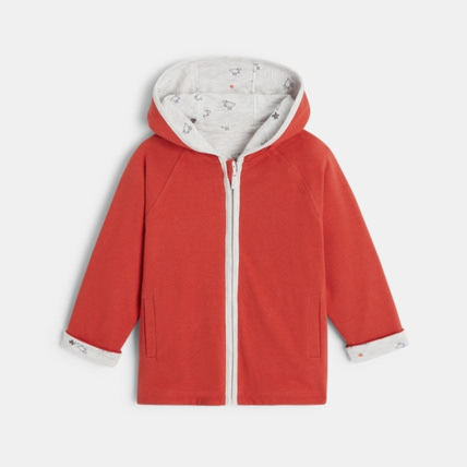 Avis Sweat zippé à capuche réversible OBAÏBI 1