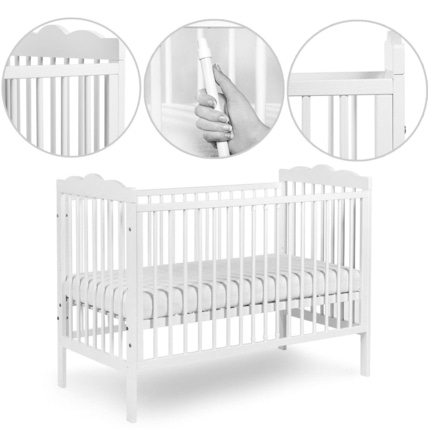 Avis Chambre bébé commode à langer et lit en bois RADEK III Mon Mobilier Design 3
