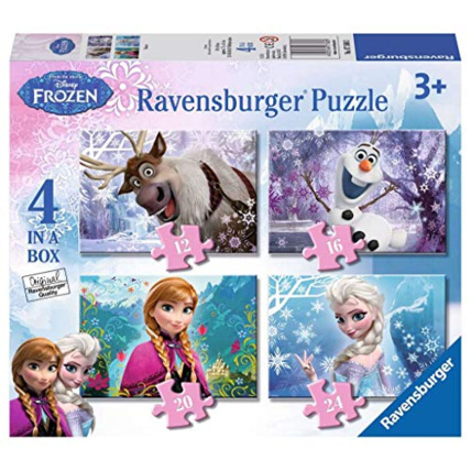 Avis Puzzle - La Reine des Neiges - 4 en 1 - 12 pièces RAVENSBURGER 1