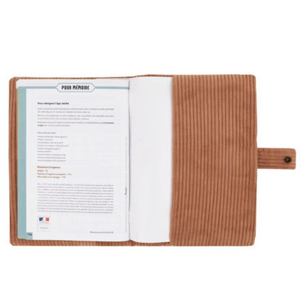 Avis Barnabé le protège carnet de santé velours Petit Picotin 5