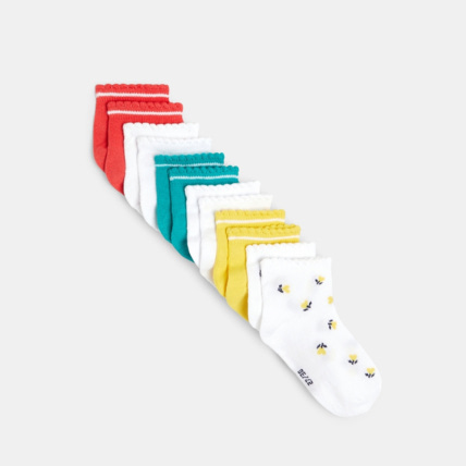 Avis Socquettes fantaisie (lot de 6) fille OKAIDI 1