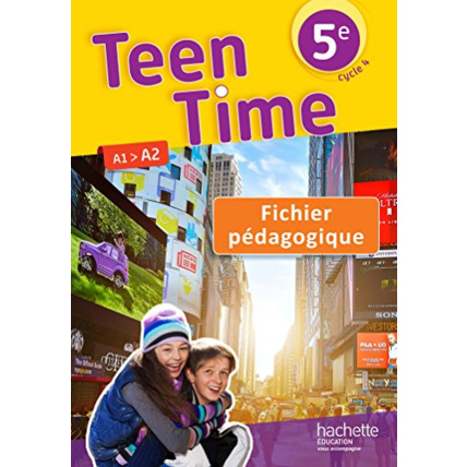 Avis Teen Time anglais cycle 4 / 5e - Fichier pédagogique - éd. 2017 Hachette Éducation 1