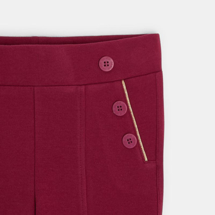 Avis Jegging chic rouge fille OKAIDI 2