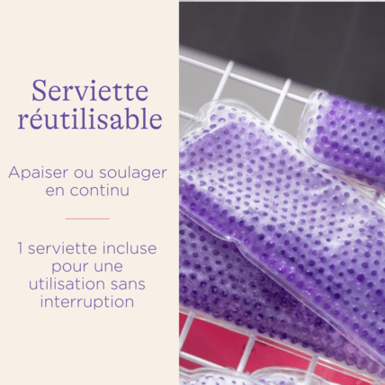 Avis Serviette Post-Accouchement Apaisante Chaude / Froide Lansinoh 5